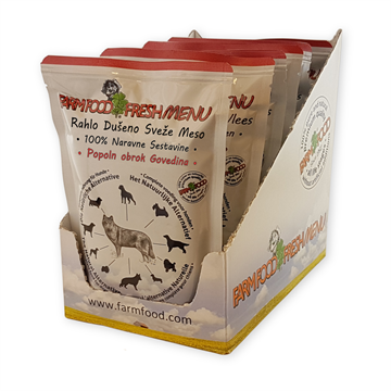 FarmFood Fresh Menü Okse KASSE 1,8 KG. 6 x 300 gr.